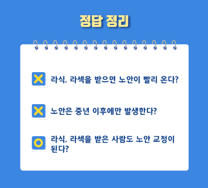 [江南Smile眼科] 做了LASIK、LASEK手術會提早老花眼嗎？ 사진 5