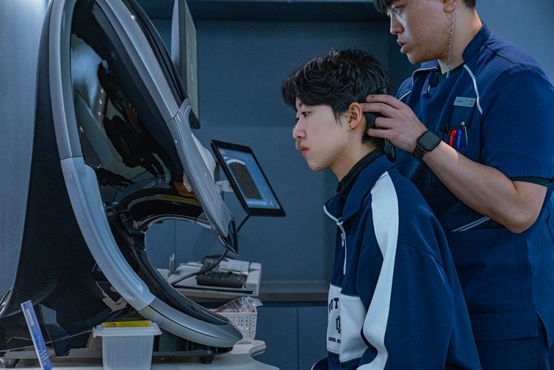 양궁 국가대표 금메달 리스트 안산선수 방문 사진 3