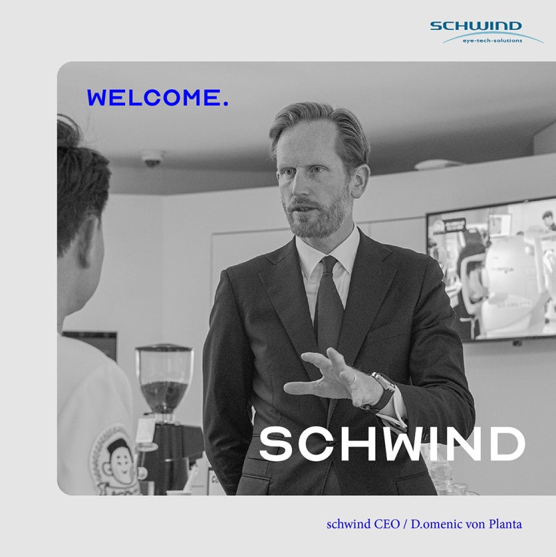 [Gangnam Smile Eye Clinic] SCHWIND CEO Visits, Developer of New SMILE LASIK Equipment ATOS 👏