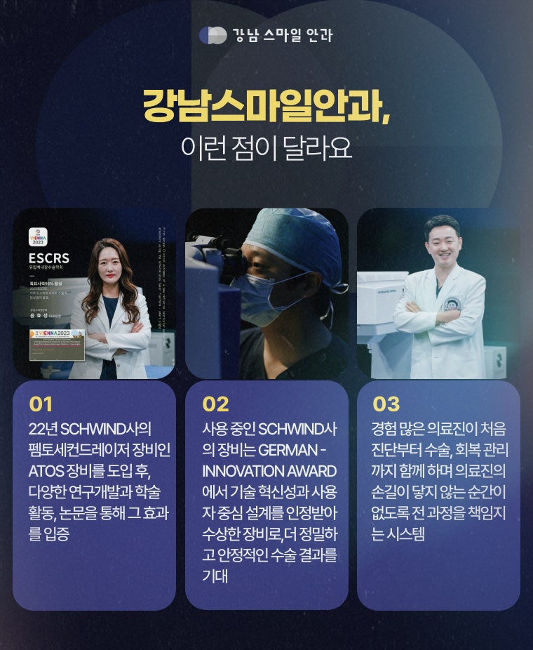 스마일라식잘하는곳, 강남에서 선택할 때 중요한 기준 사진 3